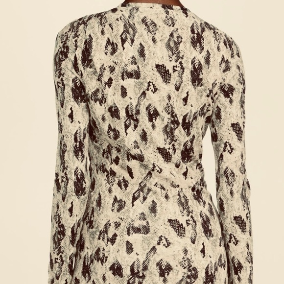 Rag & Bone Poppy Draped Mini Dress size M Medium - Picture 3 of 9